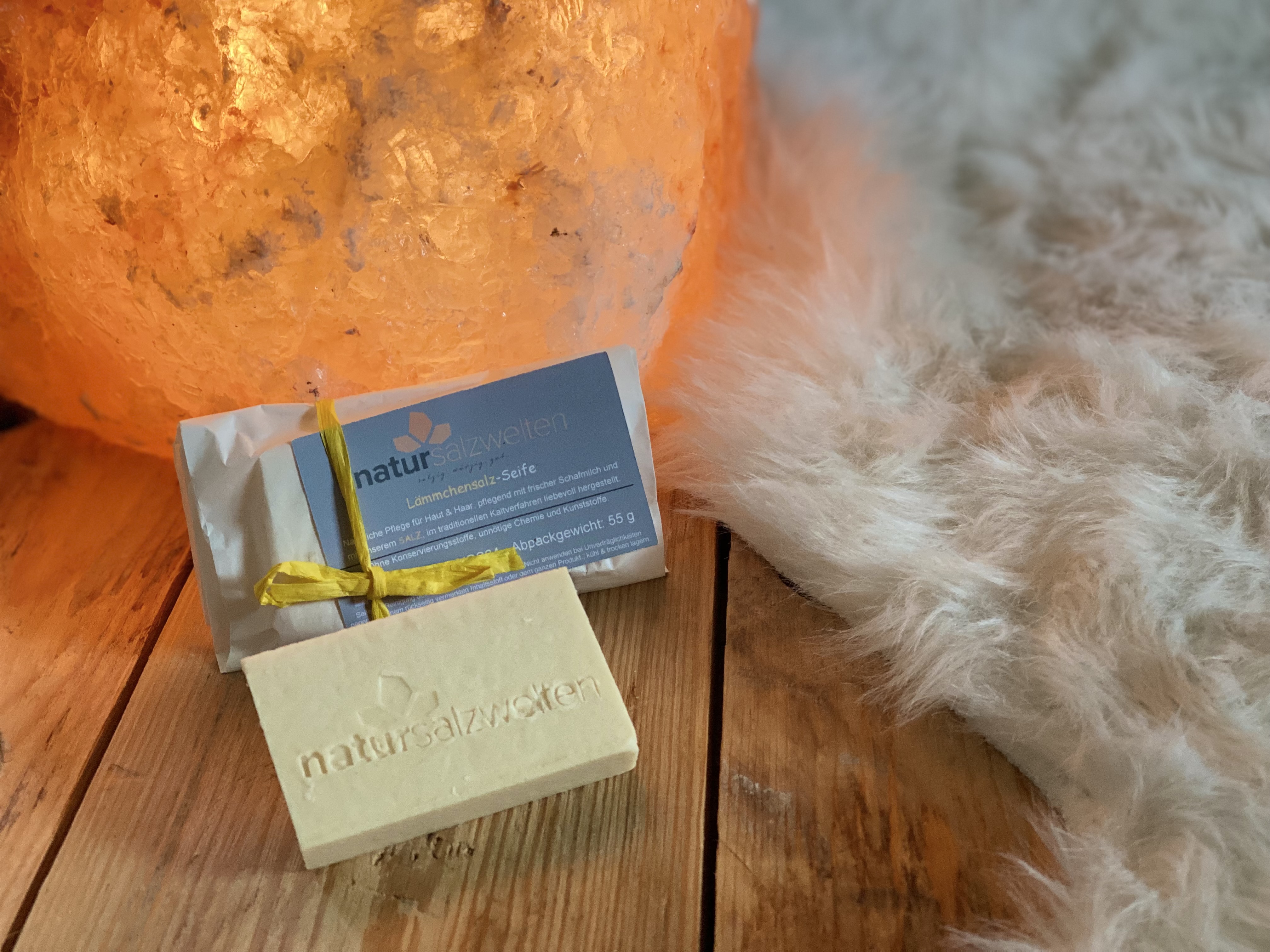 Lämmchensalz-Seife ( Schafsmilch)