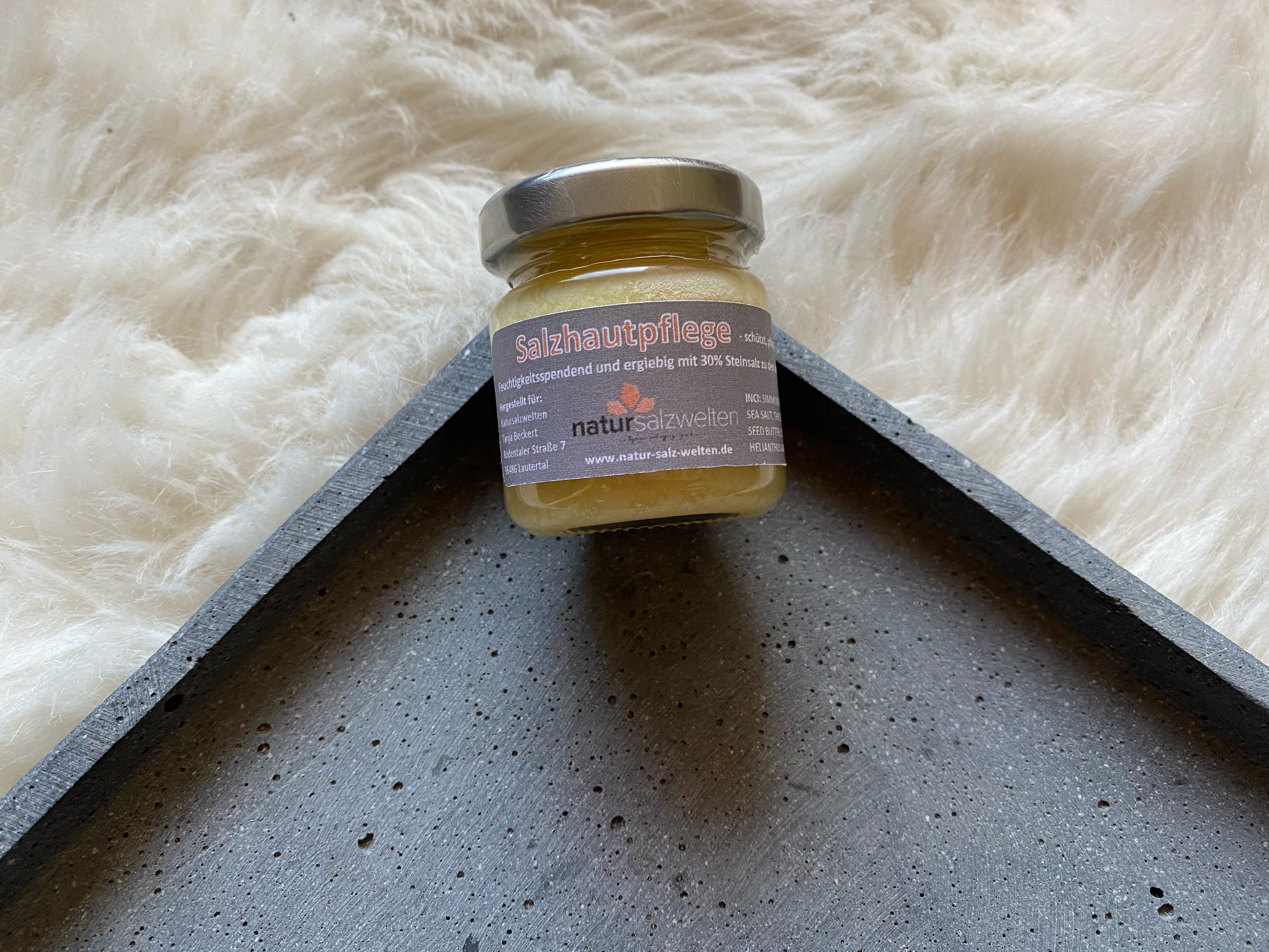 Salzhautpflege (Solecreme) 30% Salz