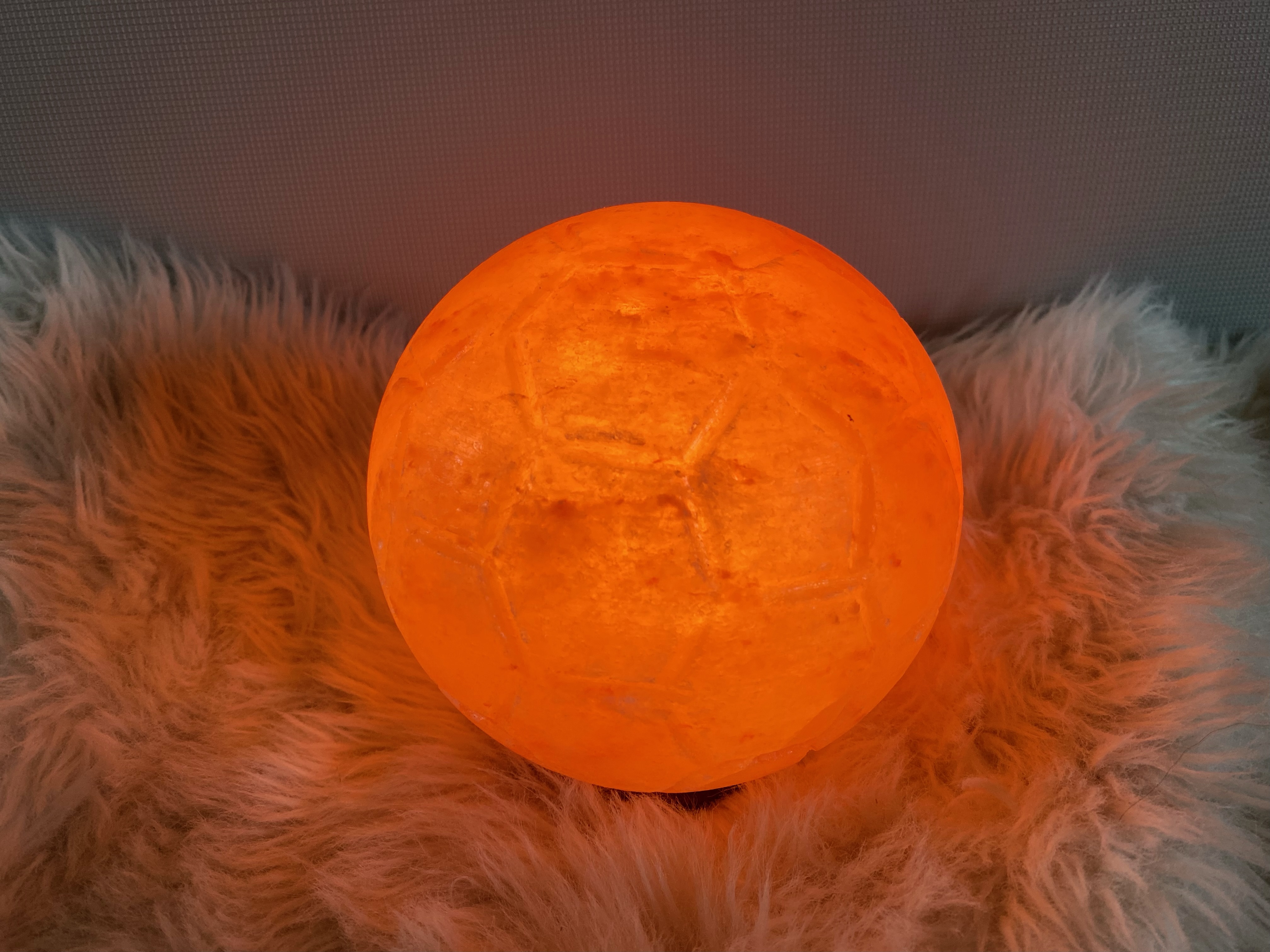 Salzlampe "Fussball"